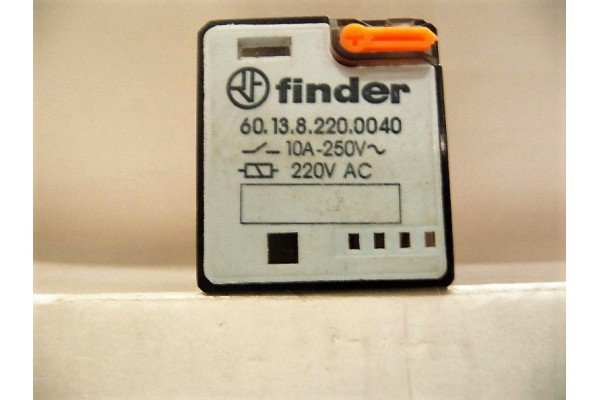 Power Relay, 60.13.8.220.0040, 11-Pin Octal, Finder